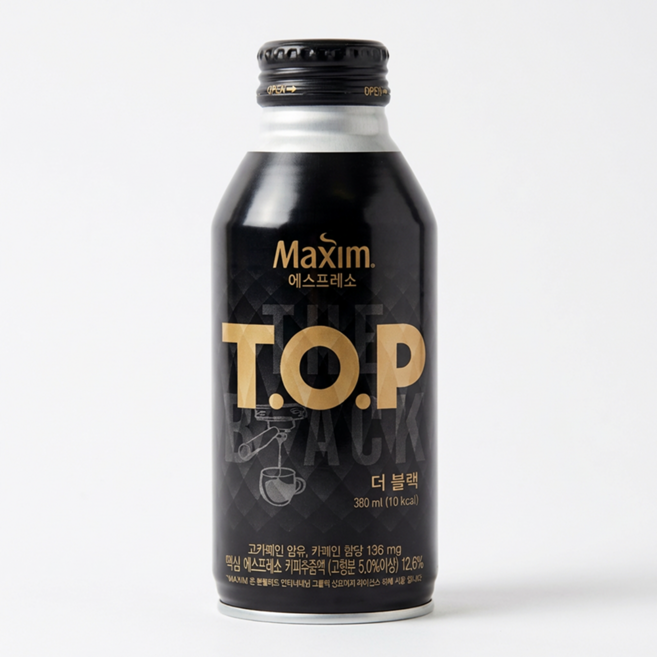 티오피 더 블랙, 380ml, 12개