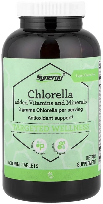 비타코스트 시너지 클로렐라 Vitacost Synergy® Chlorella 1500정, 1개 - 쿠팡