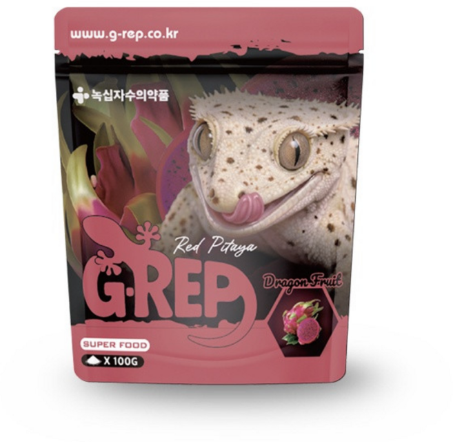 녹십자 지렙 슈퍼푸드 용과맛 드래곤후르츠 컬러주사기 증정, 1개, 100g