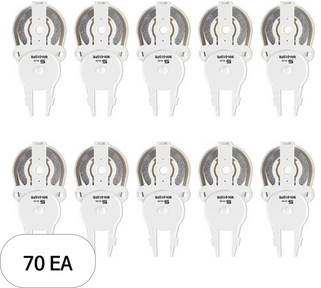 플러스 화이퍼 슬라이드 문서보안용 수정테이프 WH-015PR, 70개, 화이트