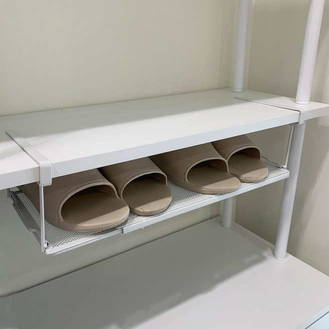 길이조절 신발 정리대 현관 실내화 거치대 슬리퍼