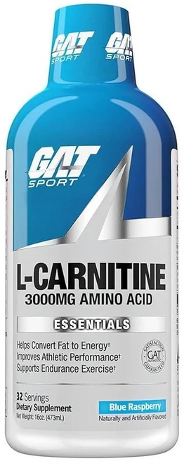 GAT 스포츠 에센셜 리퀴드 L-카르니틴 3000 473.2ml 블루 라즈베리 영양제, GAT 스포츠 에센셜 리퀴드 L-카르니틴 3000 47 - 쿠팡
