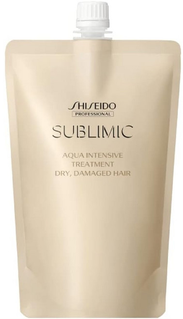 시세이도 서브리믹 아쿠아 인텐시브 트리트먼트 D 리필 450g, 1개