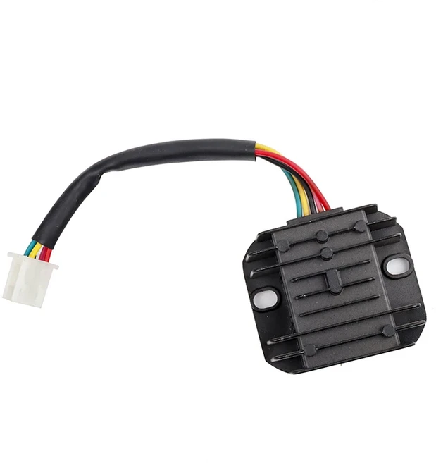 오토바이 AC 12V 4 /5 핀 전선 전압 조정기 정류기 GY6 CG CB 150cc 200cc 250cc ATV 쿼드 모페드 스쿠터