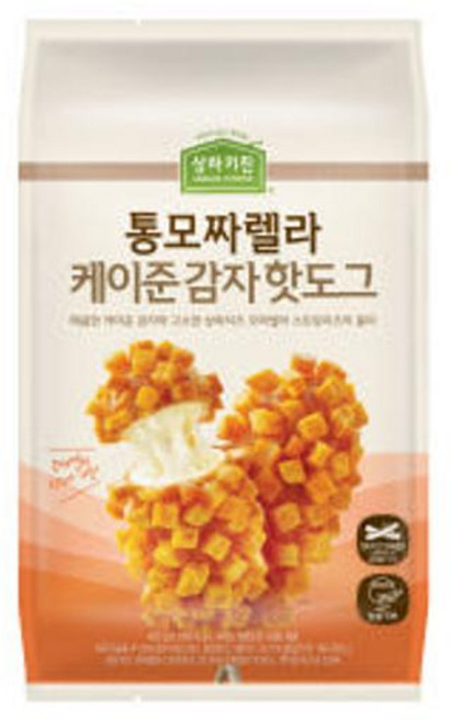 매일 상하키친 통모짜렐라 케이준 감자 핫도그 405g 2개