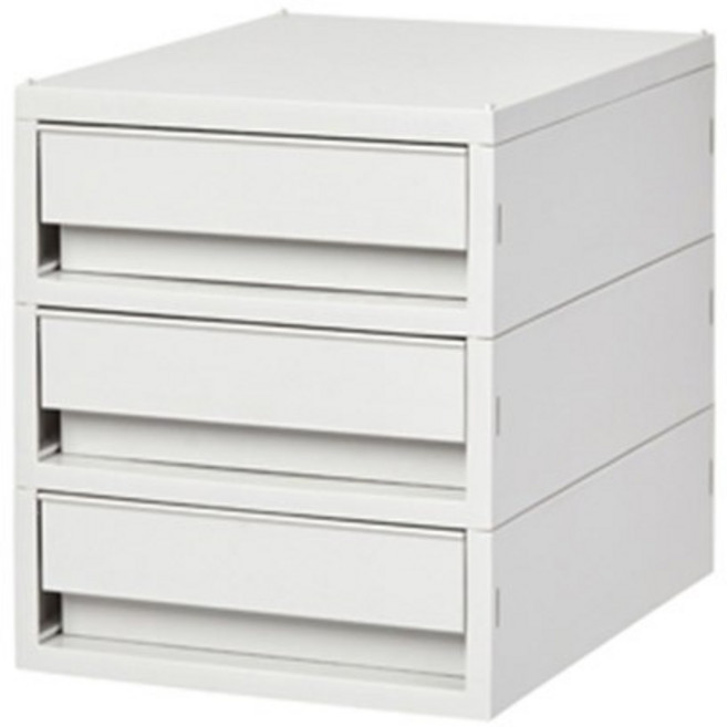 SYSMAX 뉴트로 소품함 중형 3단 190x240x215mm