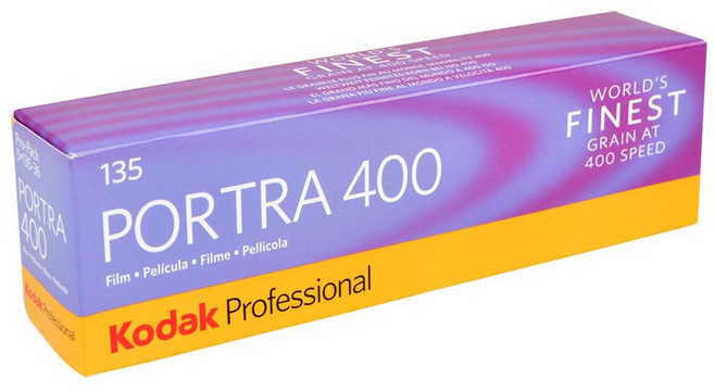 Kodak PORTRA 400 135專業底片, 1個, 單卷無紙盒