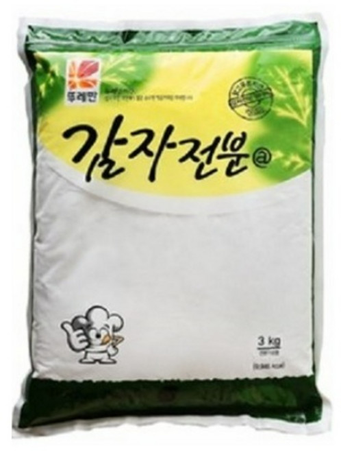 뚜레반 감자 전분, 1개, 3kg