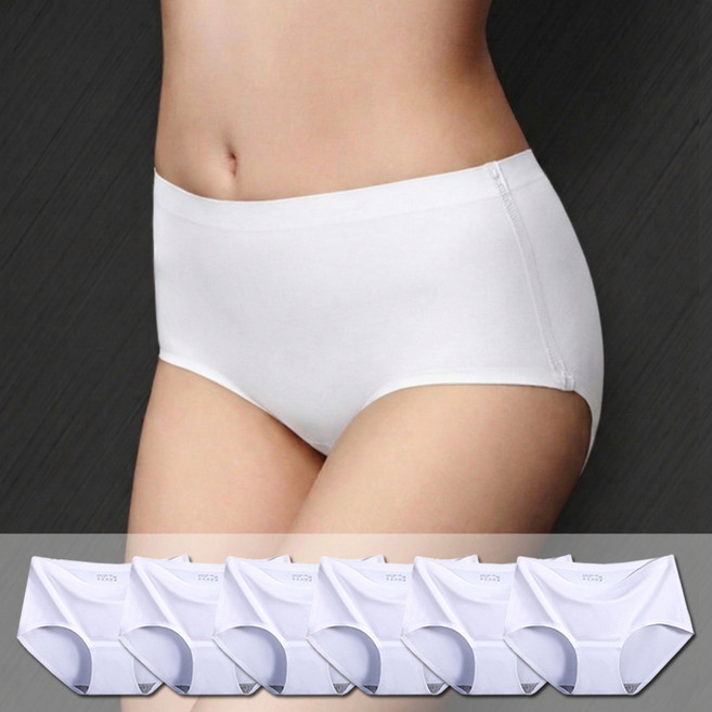 6P세트 노라인 팬티 여성 심리스 이너웨어