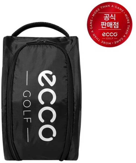 에코 ECCO 24년 신형 신발주머니2 슈즈백, 블랙, 1개