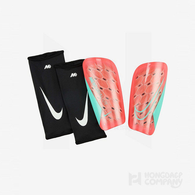 나이키 머큐리얼 라이트 신가드 축구보호대 정강이보호대 (850), 엠버 글로우 (850), 1개