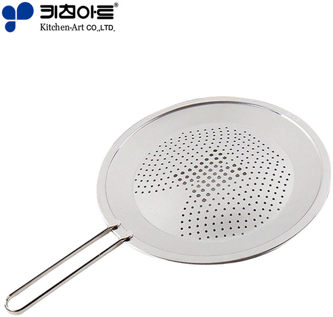 키친아트 명품 프리미엄 기름방지망 후라이팬 덮개, 기름방지망 24cm-32cm용, 1개