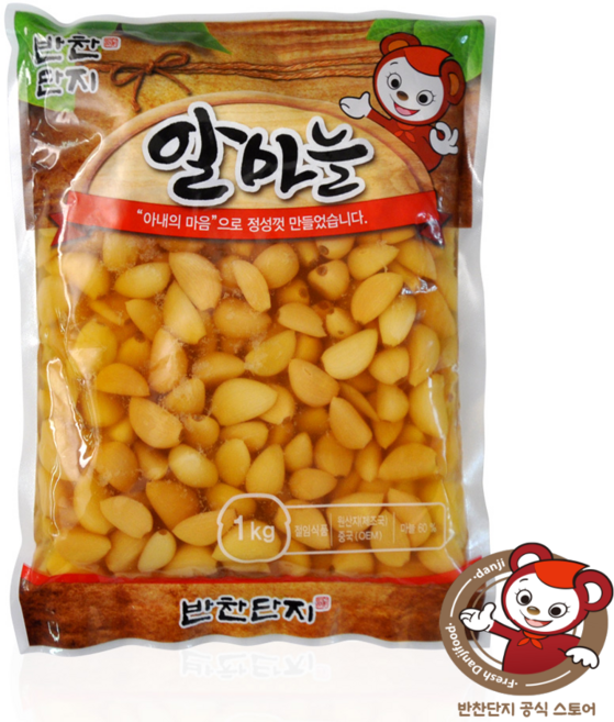 [반찬단지플러스] 알마늘, 1kg, 1개