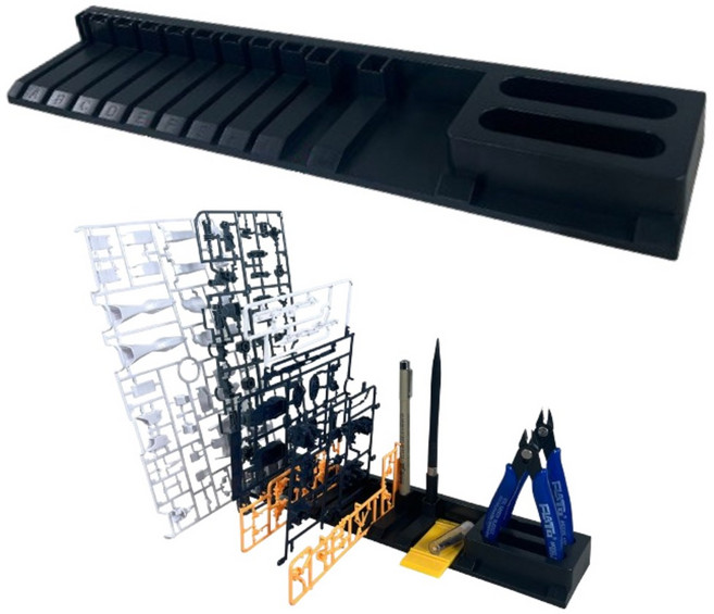 프라홈 프라모델 조립공구 런너 부품 받침대, 1개