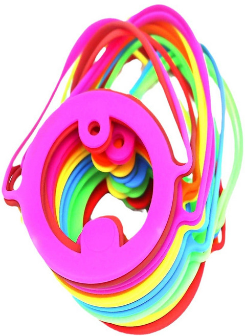 실리콘컵홀더스트랩휴대용드링크백음료캐리어케리어 2개입, 1개, 옐로우