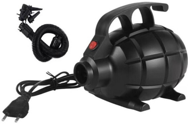 수류탄 전동 에어펌프 공기주입 캠핑펌프 600w, 본체, 1개