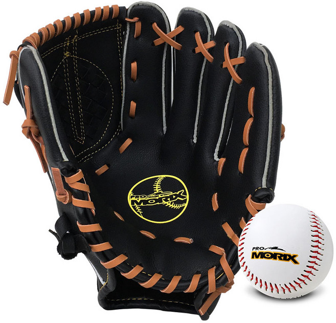 프로모릭스 풀카운트 야구글러브+야구공 세트, +야구공1개, 1개