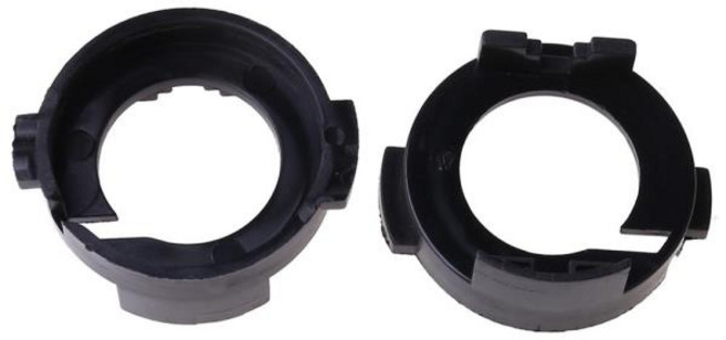 호환 2x H7 LED 전조등 어댑터 홀더 리테이너 소켓 LED 전구베이스 기아 포르테 쿱 2014-2016 리오 2012-20