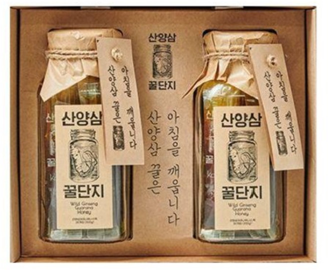 [선물세트] 산양삼꿀단지 60개입 선물세트, 1개