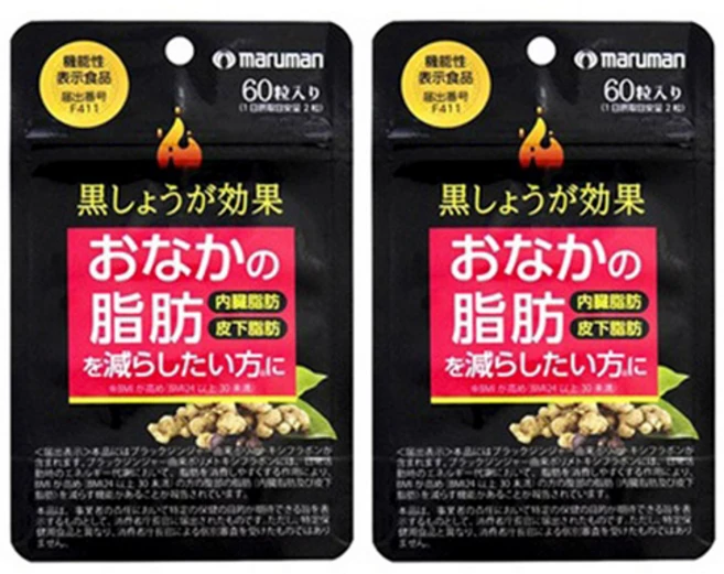 마루망 흑생강 효과 배를 줄이고싶은 분들에게 타블렛, 60정, 2개 - 쿠팡