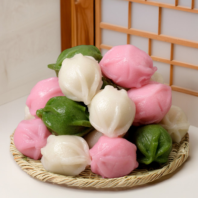 [신라병가] 굳지 않는 모듬 꿀떡 1+1kg 2개, 1kg