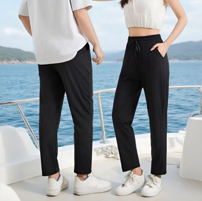 1+1 라우드 남자 냉감 스판 바지