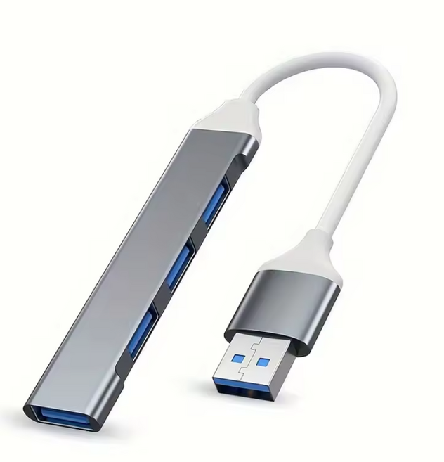 USB C 허브 타입 스플리터 썬더볼트 3 도킹 스테이션 노트북 어댑터 맥북 에어 M1 아이패드 프로 100M RJ45 HDMI SD/TF 지원, 1개, [05] Grey usb 4 in 1