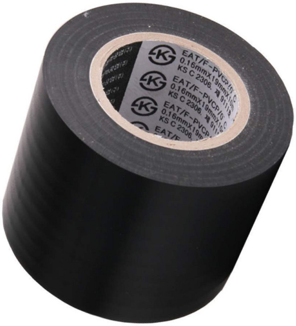 태영화학 태영 PVC 전기 절연테이프 낱개 50mmx10M, 20개