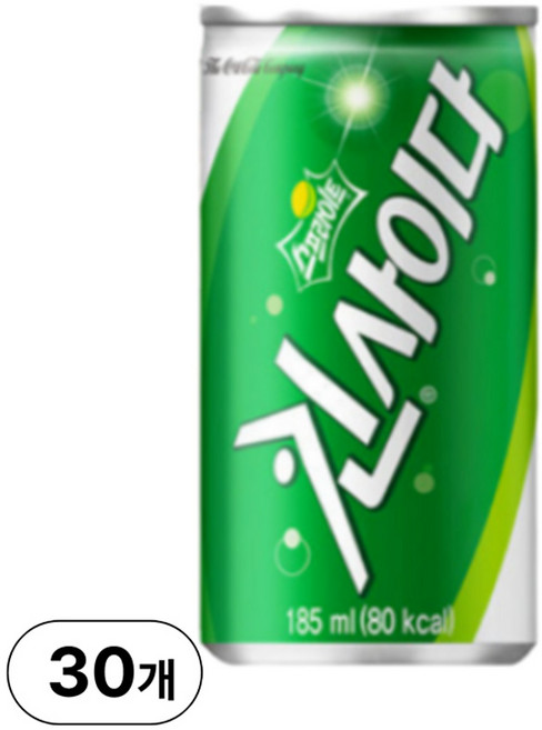 코카콜라 킨사이다, 185ml, 30개