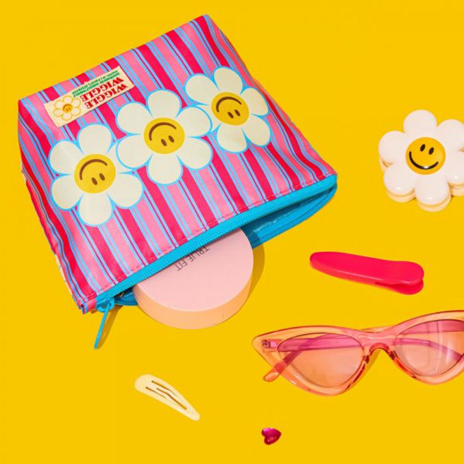 위글위글 화장품 이너백 미니 패턴 파우치, Wiggle Bear Stripe