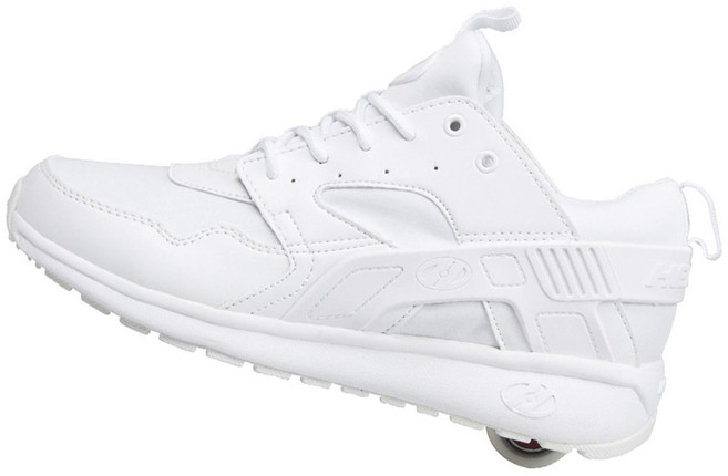 힐리스 운동화 바퀴달린신발 스케이트 휠 롤러슈즈 성인용 륜 개폐식 LED 아동용 내장, 화이트, 1개