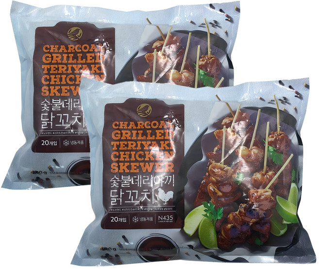 노브랜드 숯불데리야끼 닭꼬치800g, 2개, 800g