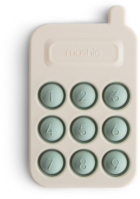 무쉬(Mushie) 프레스토이 푸쉬팝 폰 3컬러 택1, 3.그린, 1개