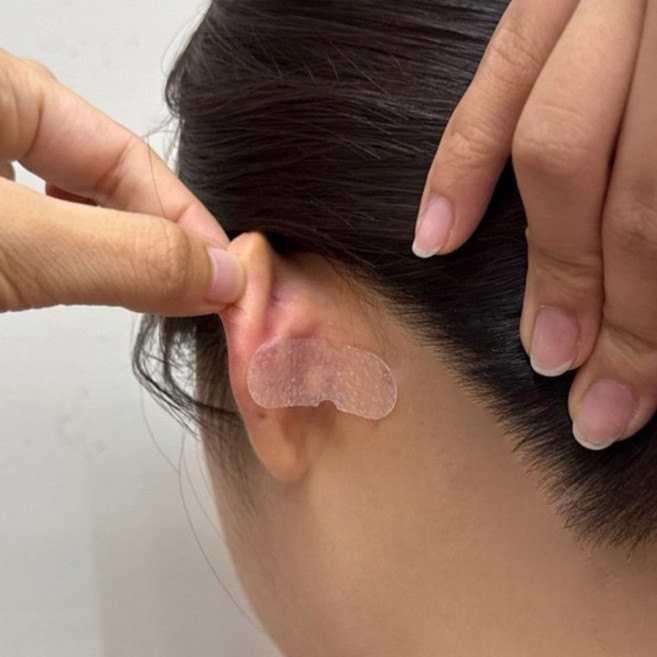 누운귀 요정귀 귀세우기 테이프 투명, 1개, 상세페이지 참조