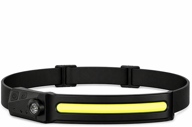 리브픽 LED 나이트뷰 MAX 270도 센서 헤드램프 USB 충전식 낚시용 등산용 작업용, 리브픽 시그니처 블랙, 1개