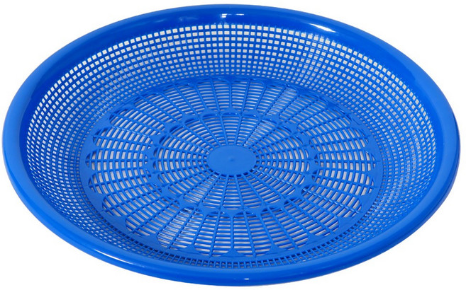 지오리빙 하모니 원형 채반 대형 바구니 소쿠리 광주리 김장 튀김 식당 업소용 채망, 1개, 랜덤