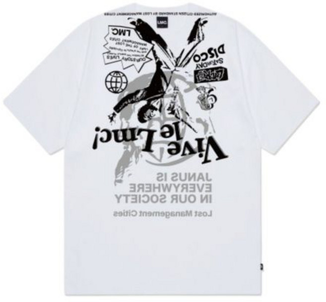 VIVE LE 엘엠씨 LMC AOP TEE 반팔티 화이트 매장정품 203809