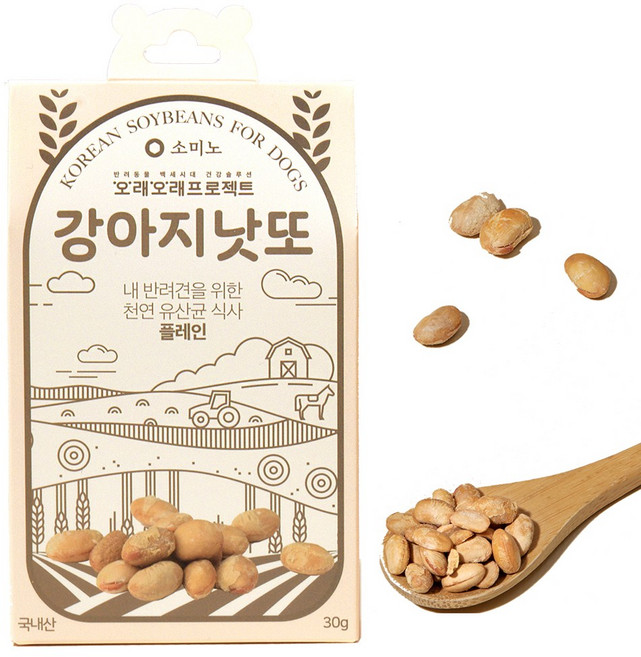 강아지 낫또 애견 변비 효소 유산균 장건강 레시피 30g, 1개