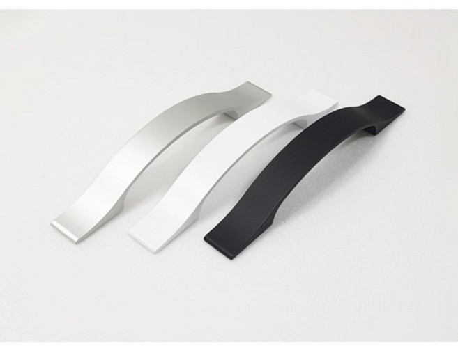 가구 서랍 싱크대손잡이 쏘렌토손잡이 p64mm p96mm p128mm, 블랙, 쏘렌토, 96mm, 1개