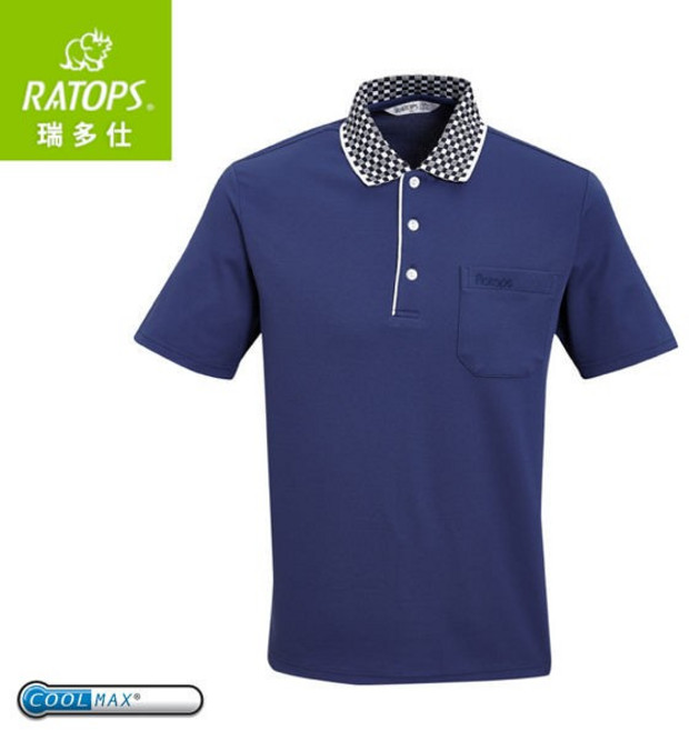 RATOPS 瑞多仕 男 隔濕紗POLO短袖上衣