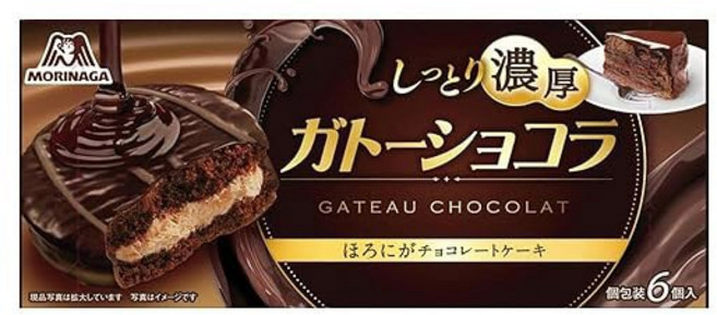 Morinaga Gateau Chocolat 6piece | 모리나가 가토 쇼콜라 케이크