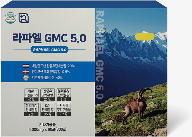 라파엘 GMC 5.0, 1개, 60회분