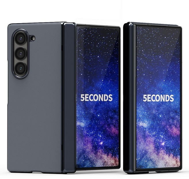 5세컨즈 루시도 후면 맥세이프 케이스 힌지보호 강화유리 액정 보호필름