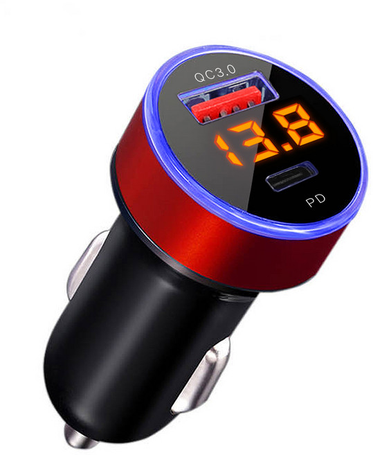 차량용 QC3.0+PD 멀티 고속충전기 시거잭 12-24V겸용, b72시거젝(QC3.0+PD)