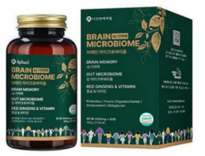 브레인 마이크로 바이옴 뇌 기억력 All in one 영양제 2000mg x 90정, 1개 - 쿠팡