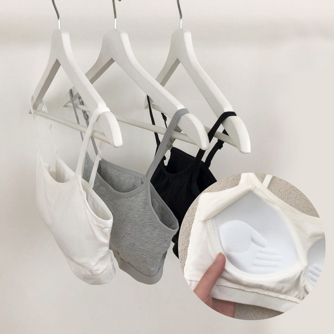 심리스 노와이어 편한 뽕 보정 스포츠 면 브라 속옷 no.28