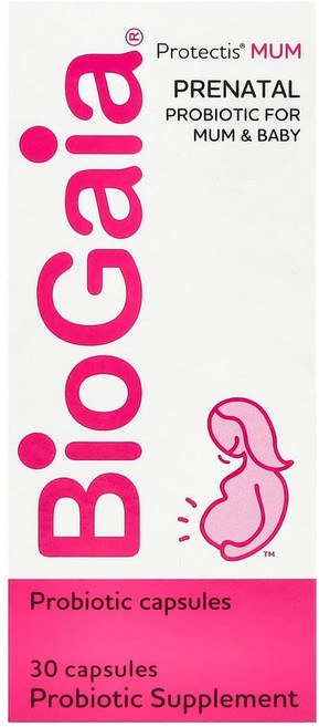 바이오가이아 Protectis MUM 임신부용 프로바이오틱 임신부 및 영유아용 캡슐 30정, 알약/캡슐, 성인남녀공용, 1개
