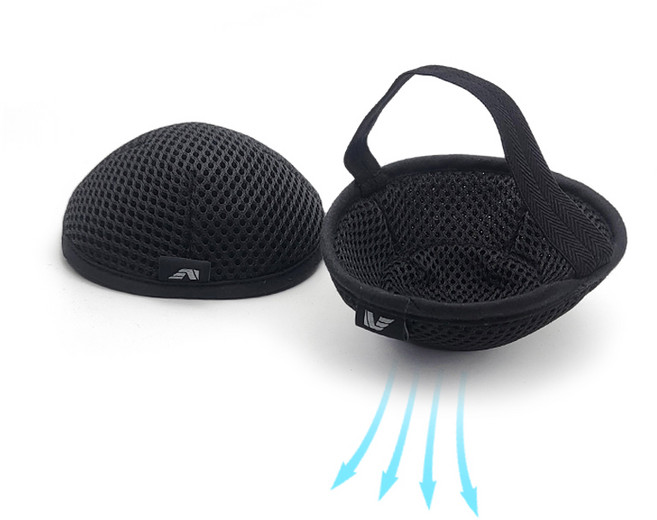 뉴베라 팔꿈치보호대 에어쿠션 메쉬원단 국내생산 사무직 은행원 디자이너 회사원 학생, 블랙 2개 1SET, 블랙