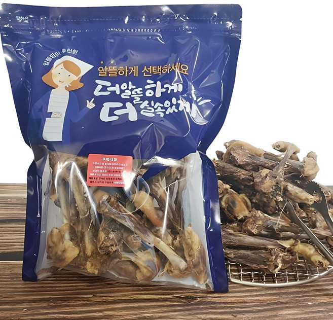 수제명가 오리도가니 대용량500g 국산수제개껌 껌, 1개