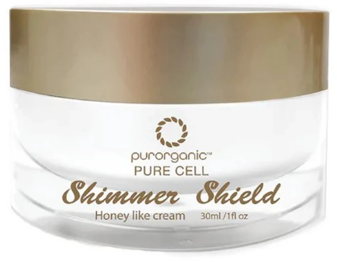 퓨어올개닉(PurOrganic) 스킨케어 Shimmer Shield Cream 30ml (1 fl oz), 50개 - 쿠팡